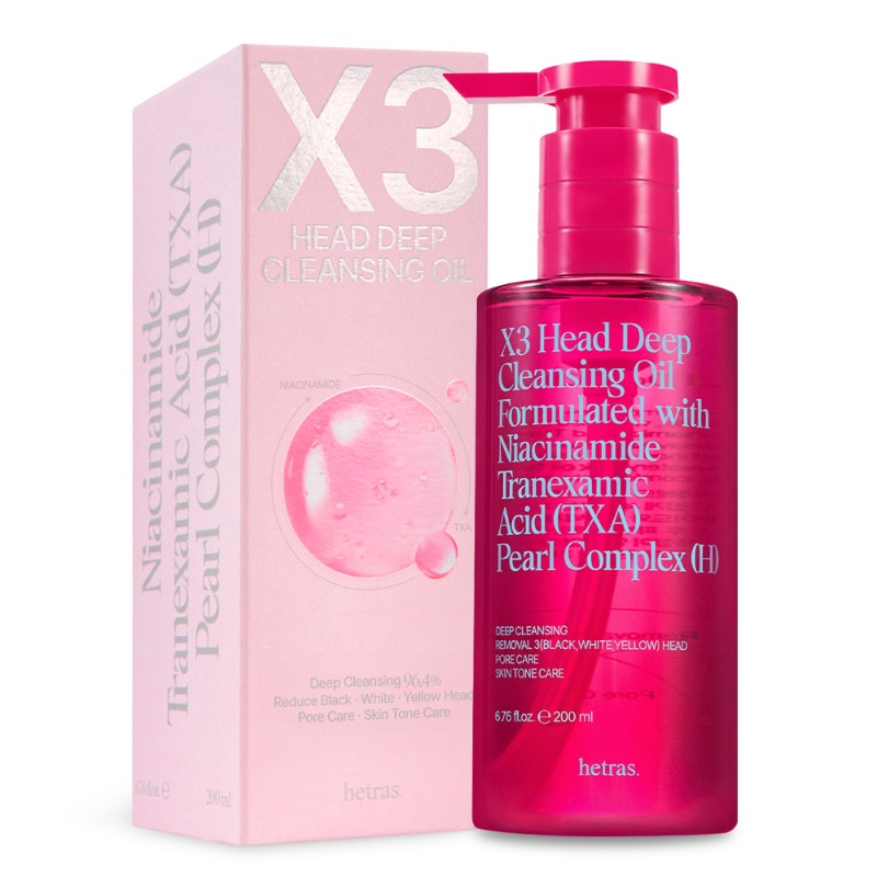 [HTR-WEB-391] X3 헤드 딥 클렌징 오일 200ml